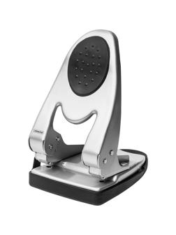 Дырокол ATTACHE 6760 до 60л., металл.,с лин.,с рез.вставкой,серебр.