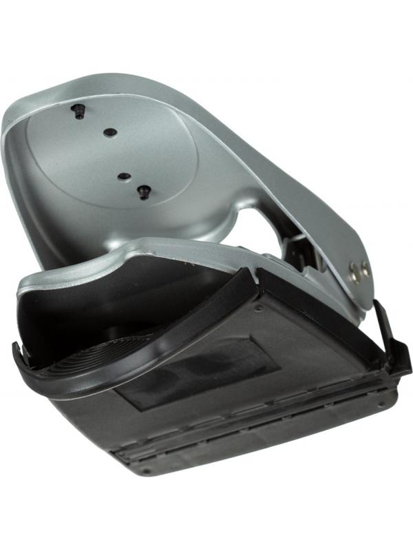 Дырокол ATTACHE 6760 до 60л., металл.,с лин.,с рез.вставкой,серебр.