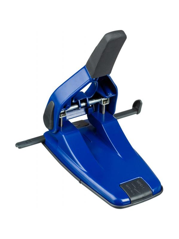 Дырокол SAX 618 до 65л., металл, с лин., синий, Австрия-Венгрия