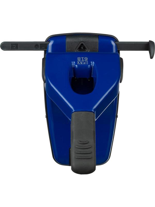 Дырокол SAX 618 до 65л., металл, с лин., синий, Австрия-Венгрия