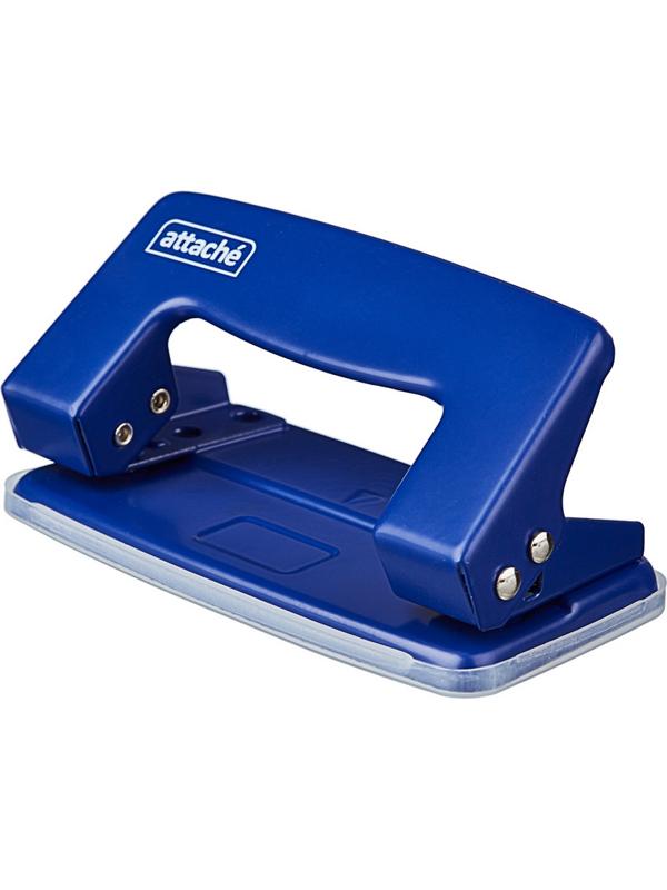 Дырокол ATTACHE 6304 до 10л., металл., синий