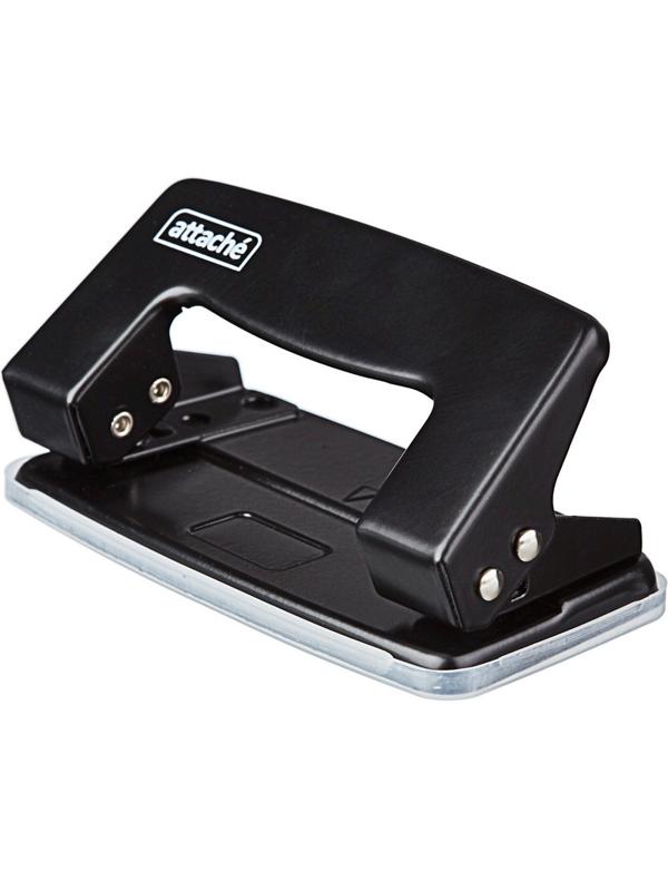 Дырокол ATTACHE 6304 до 10л., металл., черный