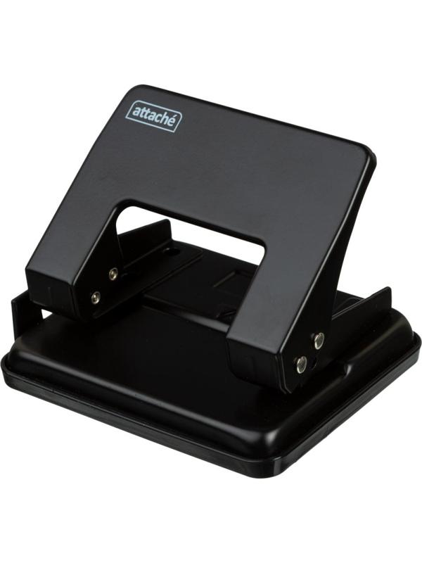Дырокол ATTACHE WD204 до 16л., металл., черный