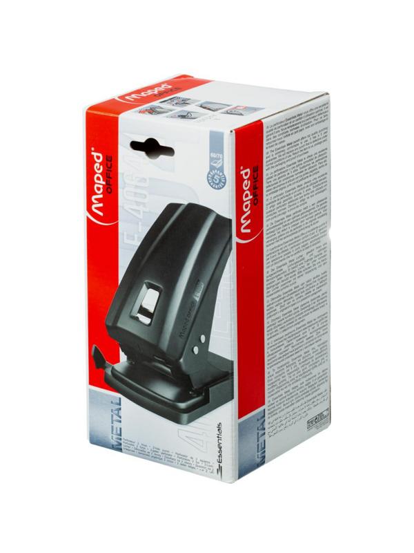 Дырокол Maped ESSENTIALS METAL до 60-70 листов,металл,черный,406411