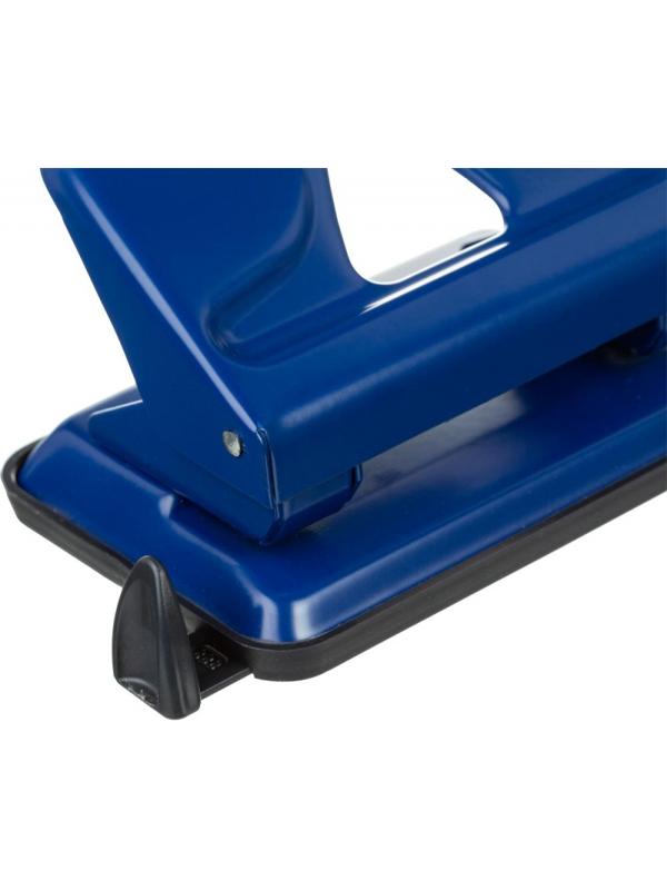 Дырокол SAX 306 до 20л., металл, с лин., синий, Австрия-Венгрия