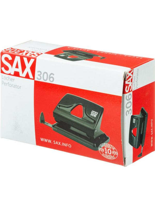 Дырокол SAX 306 до 20л., металл, с лин., синий, Австрия-Венгрия