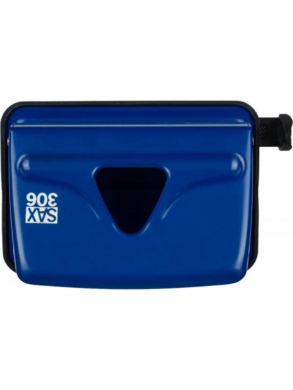 Дырокол SAX 306 до 20л., металл, с лин., синий, Австрия-Венгрия