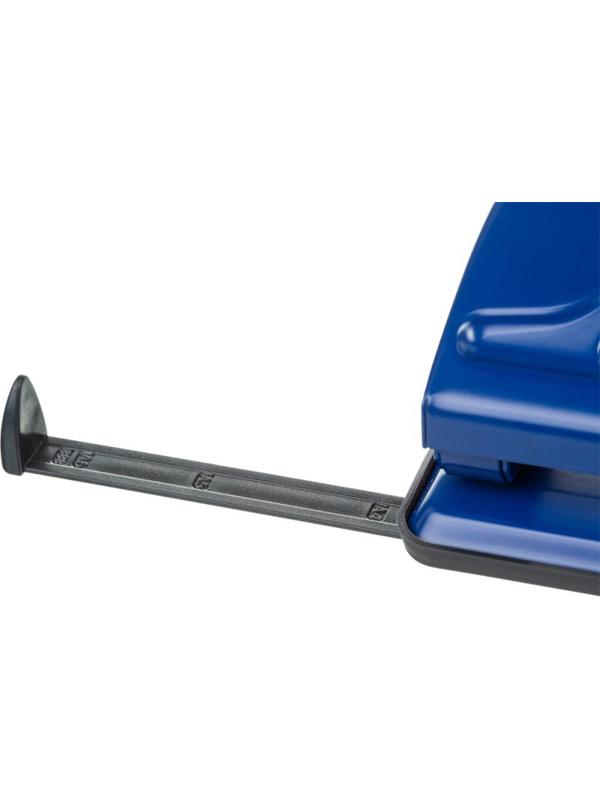 Дырокол SAX 306 до 20л., металл, с лин., синий, Австрия-Венгрия