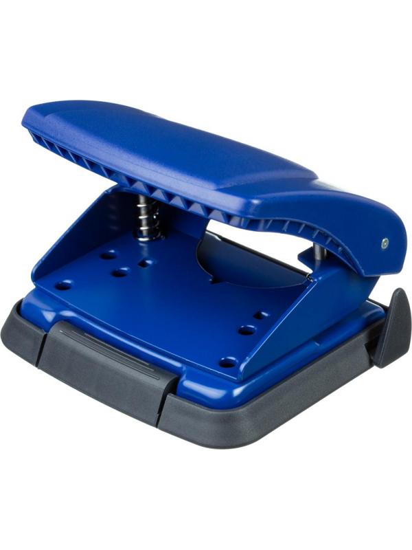 Дырокол SAX 325 до 25л., пластик, с лин., синий, Австрия-Венгрия