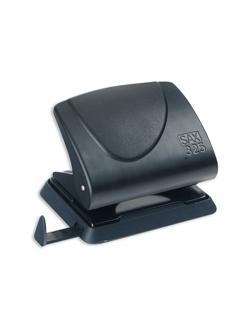 Дырокол SAX 325 до 25л., пластик, с лин., черный, Австрия-Венгрия