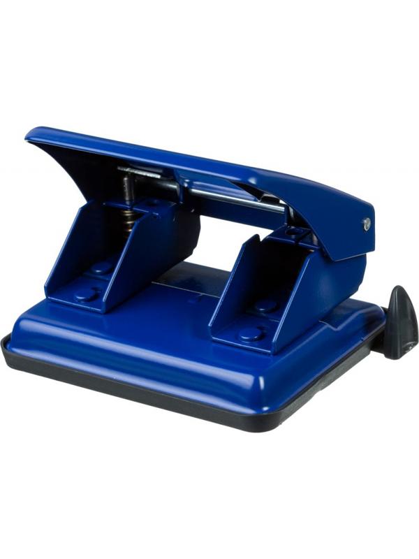 Дырокол SAX 406 до 30л., металл, с лин., синий, Австрия-Венгрия