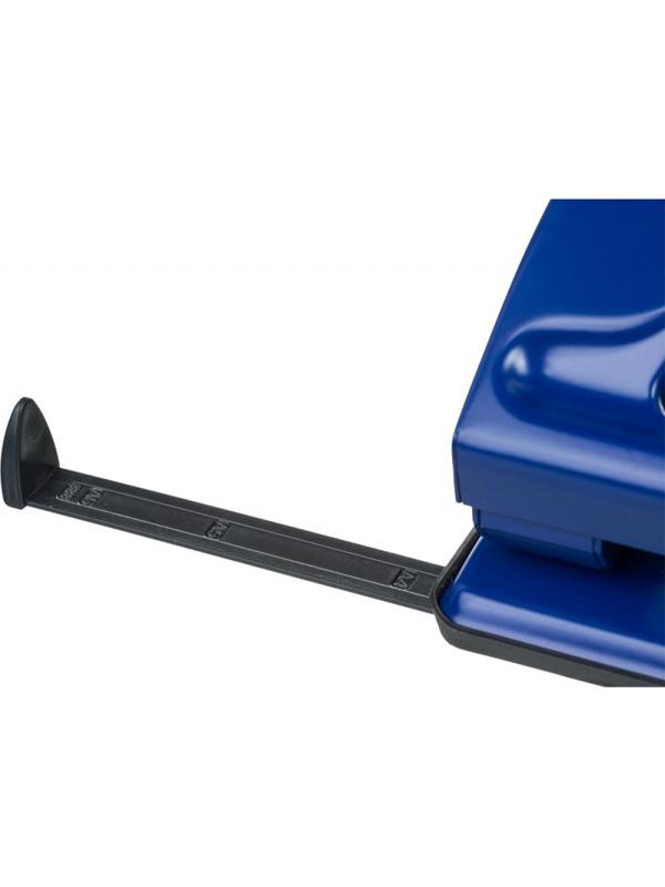 Дырокол SAX 406 до 30л., металл, с лин., синий, Австрия-Венгрия