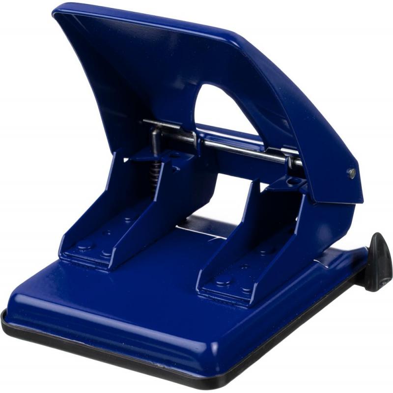 Дырокол SAX 506 до 40л., металл, с лин., синий, Австрия-Венгрия