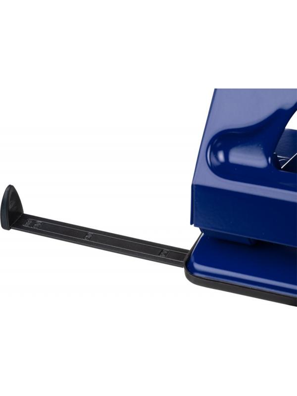 Дырокол SAX 506 до 40л., металл, с лин., синий, Австрия-Венгрия