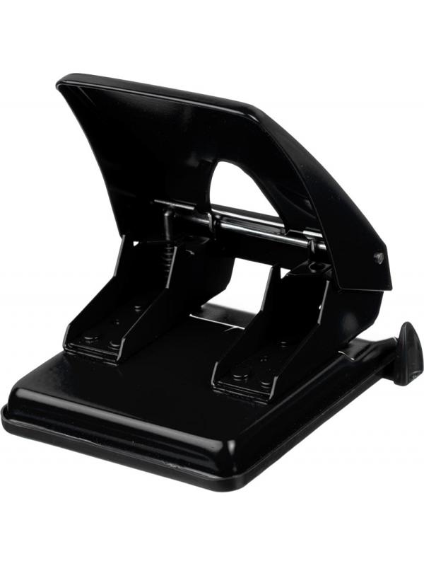 Дырокол SAX 506 до 40л., металл, с лин., черный, Австрия-Венгрия