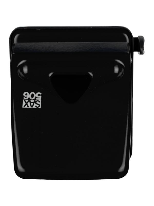 Дырокол SAX 506 до 40л., металл, с лин., черный, Австрия-Венгрия