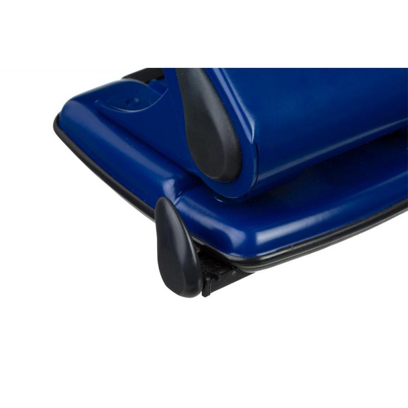 Дырокол SAX 518 до 40л., металл, с лин., синий, Австрия-Венгрия