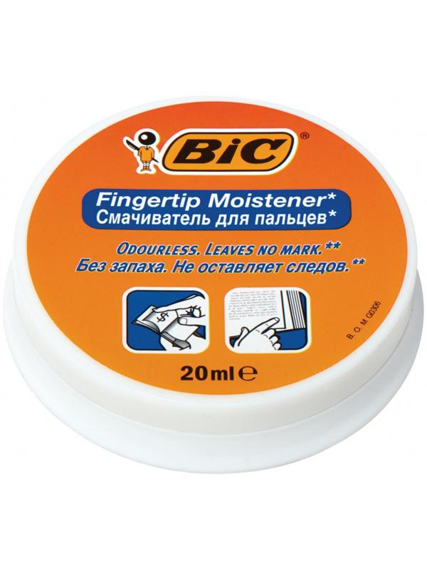 Подушка для смачивания пальцев гелевая BIC 897178 20мл