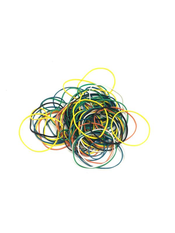Резинка универсальная 100г диам.60мм. цвет ассорти
