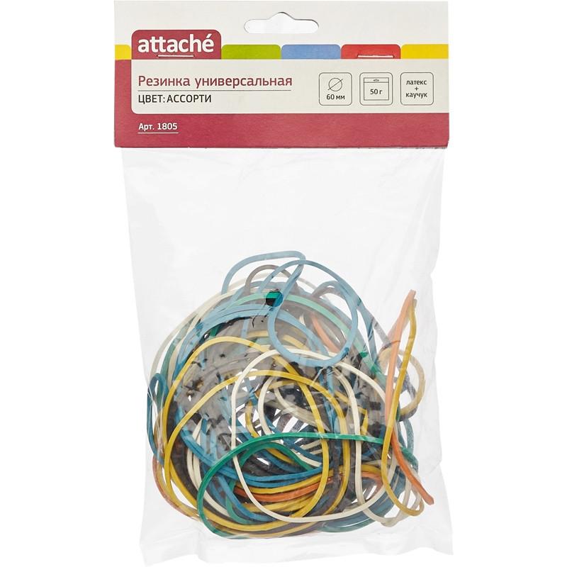 Резинка универсальная 50г диам.60мм. цвет ассорти