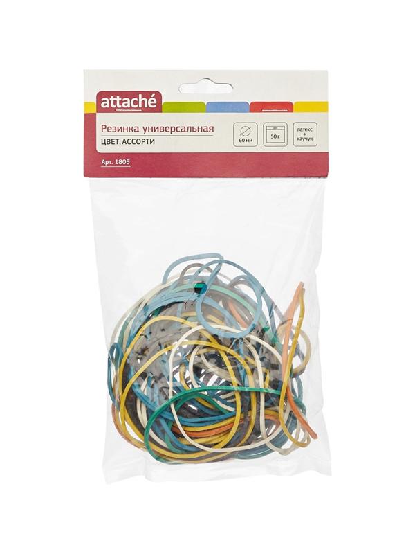 Резинка универсальная 50г диам.60мм. цвет ассорти