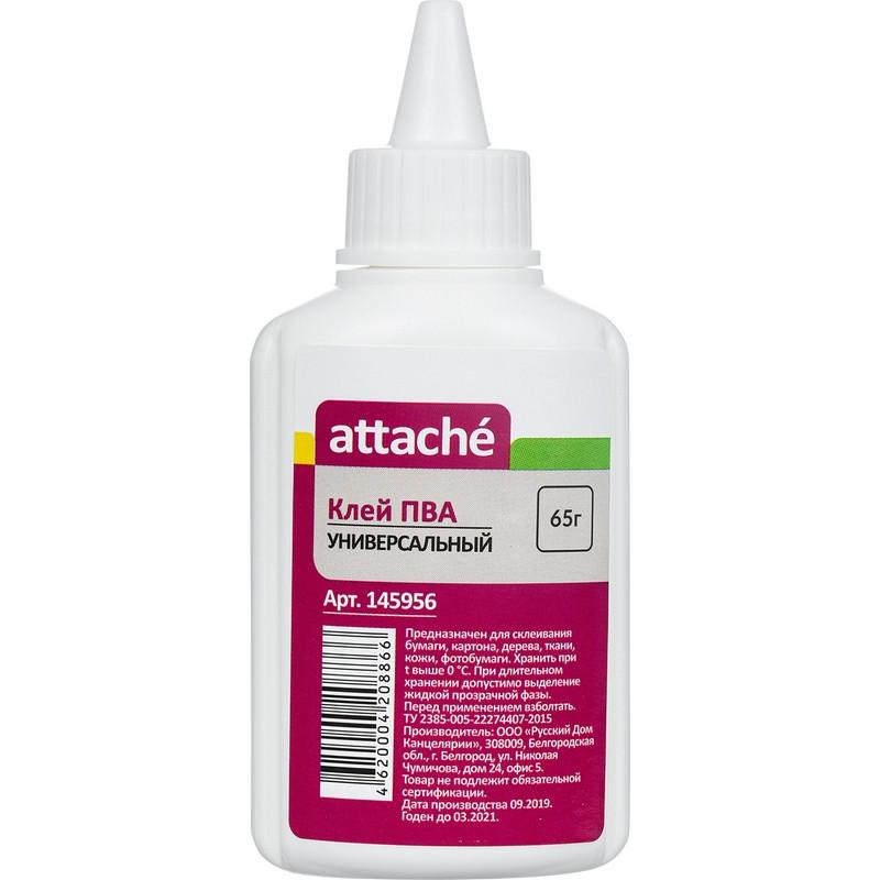 Клей ПВА 65г Attache