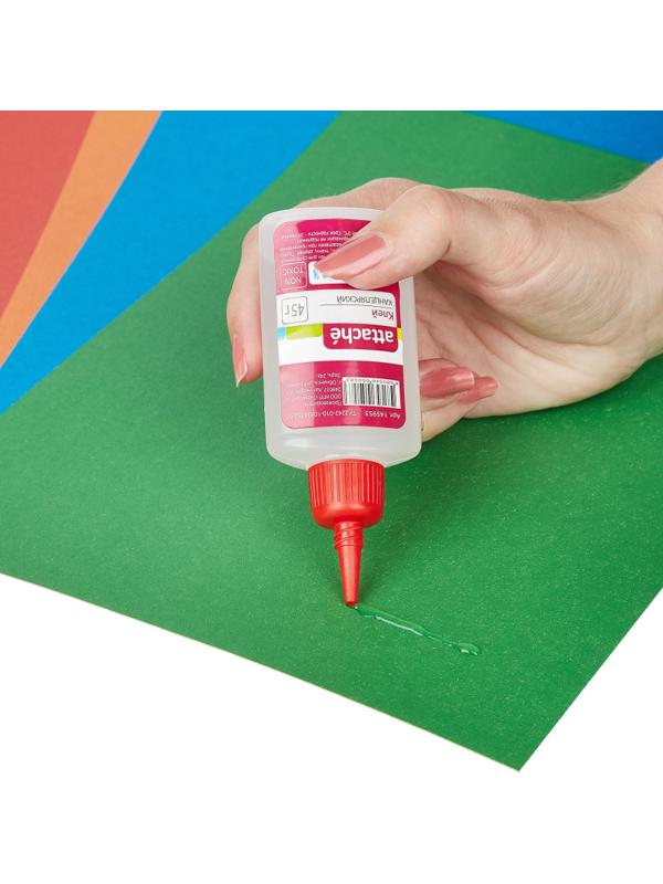 Клей канцелярский синтетический 45мл Attache