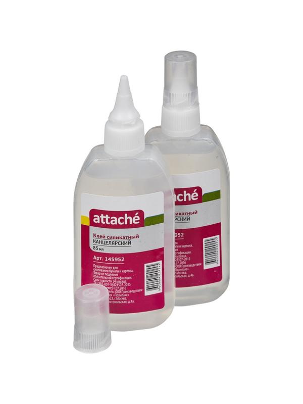 Клей канцелярский синтетический 85мл Attache