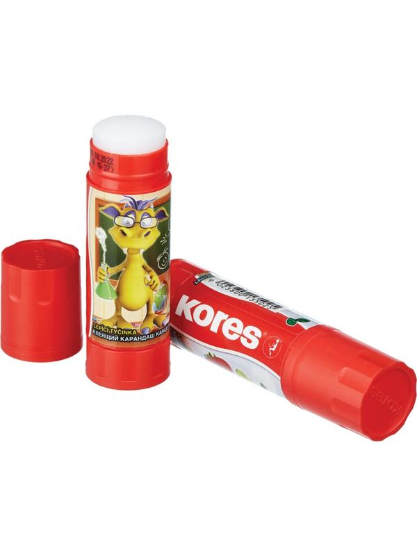 Клей-карандаш школьный 15г KORES GluKIDS 13502