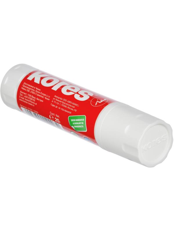 Клей-карандаш 20г KORES 4шт./уп. 14200