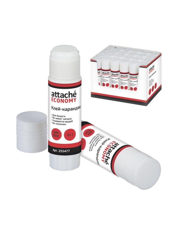 Клей-карандаш 21г Attache Economy