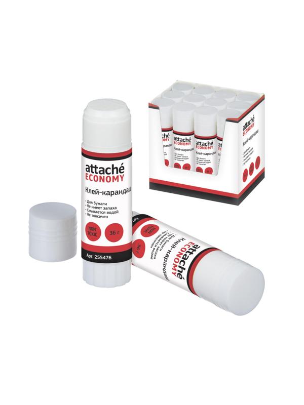 Клей-карандаш 36г Attache Economy