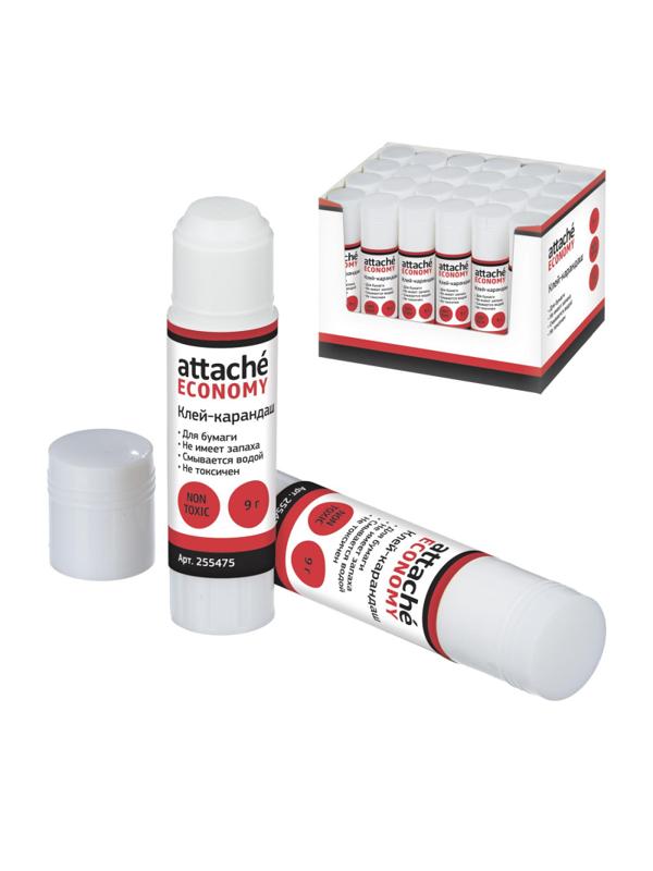Клей-карандаш 9г Attache Economy