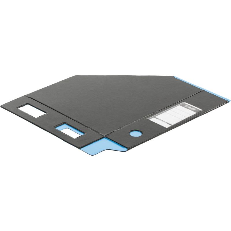 Лоток вертикальный BANTEX 70мм складной Модерн голубой