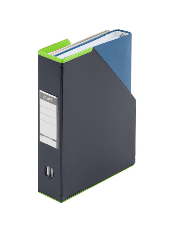 Лоток вертикальный BANTEX 70мм складной Модерн лайм