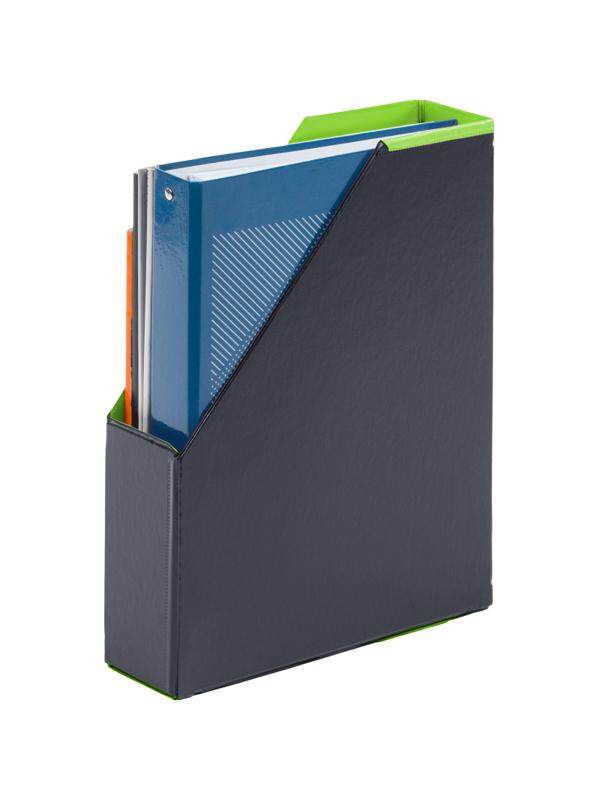 Лоток вертикальный BANTEX 70мм складной Модерн лайм