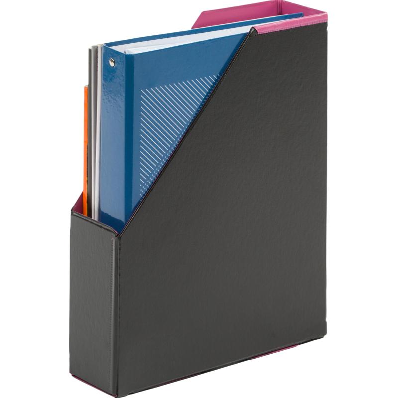 Лоток вертикальный BANTEX 70мм складной Модерн фуксия