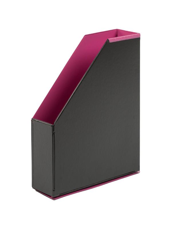 Лоток вертикальный BANTEX 70мм складной Модерн фуксия
