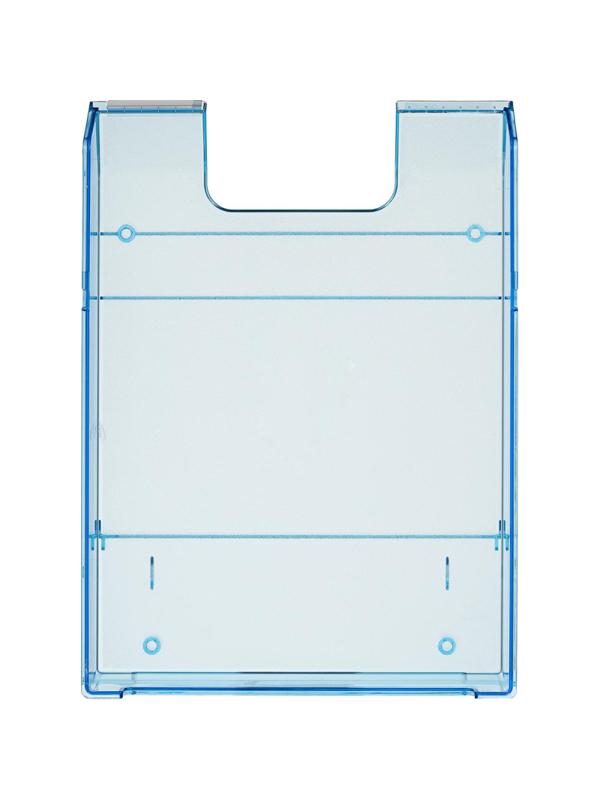 Лоток горизонтальный HAN с инд.окном прозр.синий 1020/26