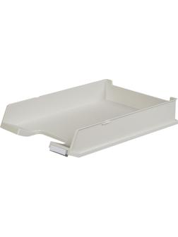 Лоток горизонтальный HAN с инд.окном серый 1020/11