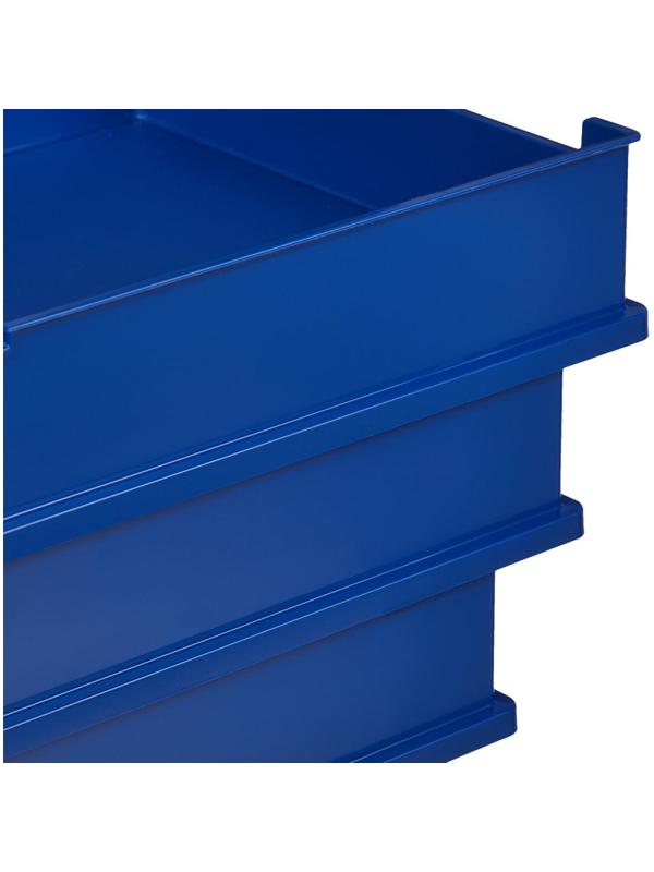 Лоток горизонтальный HAN с инд.окном синий 1020/14