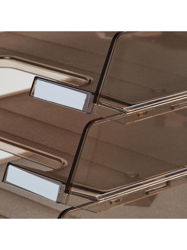 Лоток горизонтальный HAN с инд.окном тонирован. 1020/09