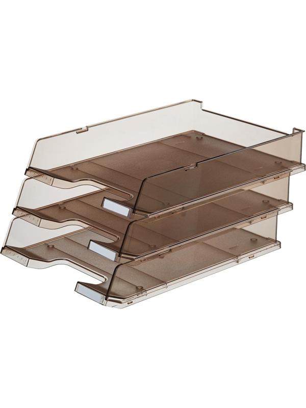 Лоток горизонтальный HAN с инд.окном тонирован. 1020/09