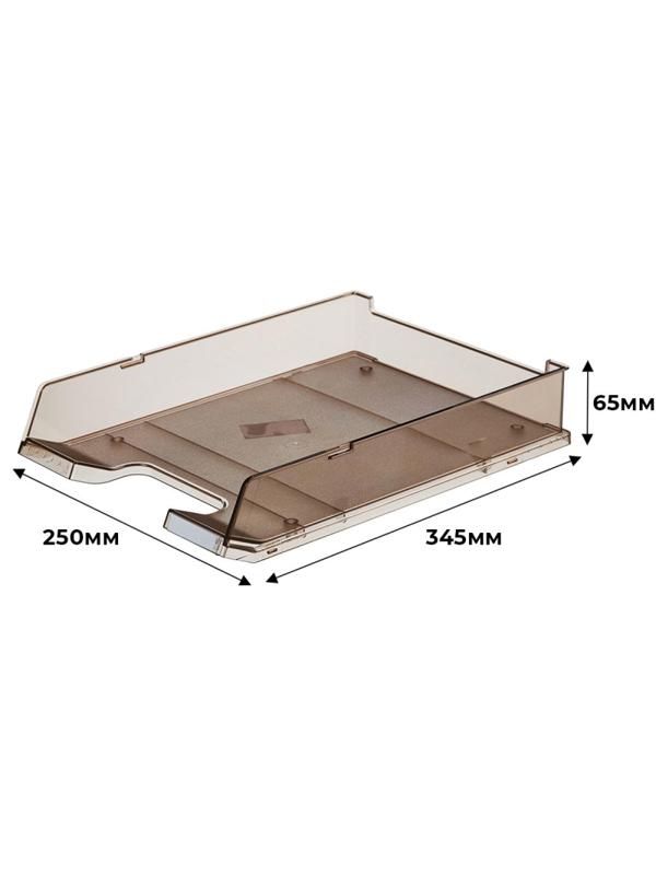 Лоток горизонтальный HAN с инд.окном тонирован. 1020/09