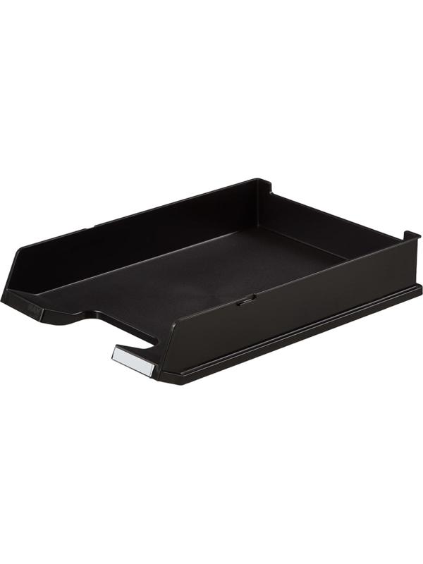 Лоток горизонтальный HAN с инд.окном черный 1020/13