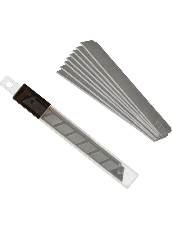 Лезвие запасное для ножей Attache 9мм 10шт./уп.пластиковый футляр