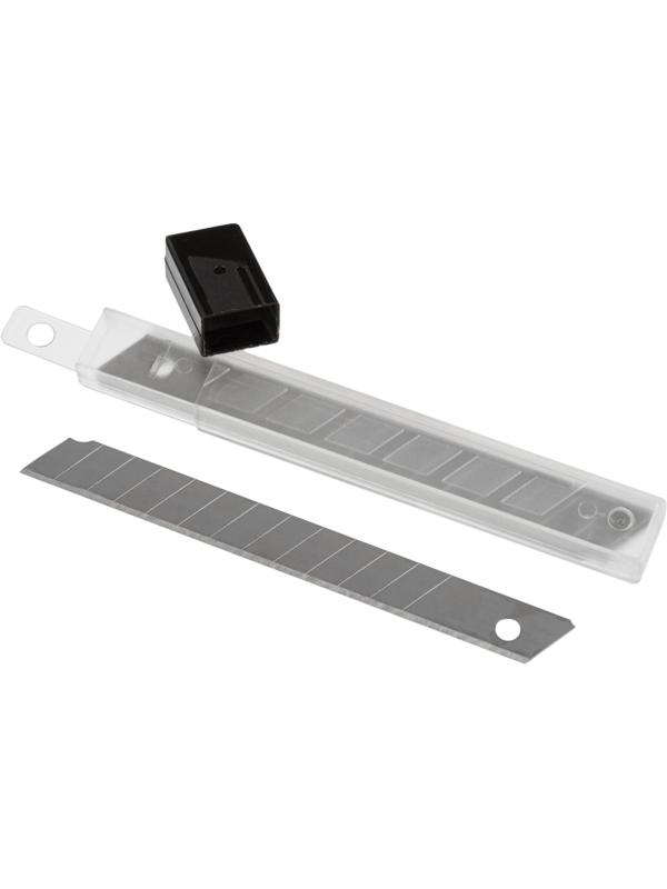 Лезвие запасное для ножей Attache 9мм 10шт./уп.пластиковый футляр