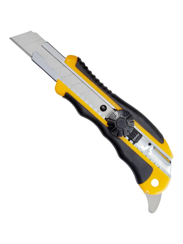 Нож универсальный 18 мм Attache Selection  с рез.вставками