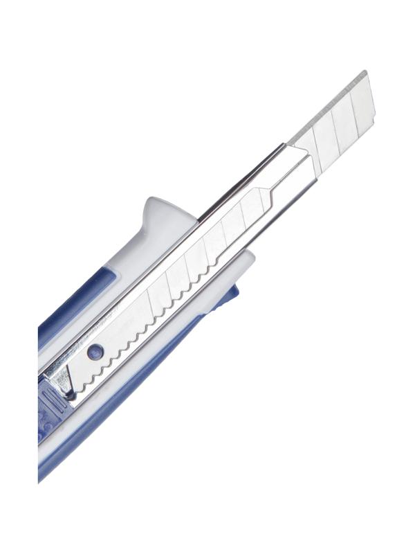 Нож канцелярский 9мм Attache Selection  с антискольз.вставками иточилкой