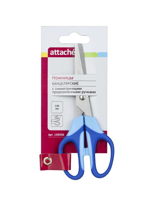 Ножницы Attache Ergo&Soft в ассор 14 см